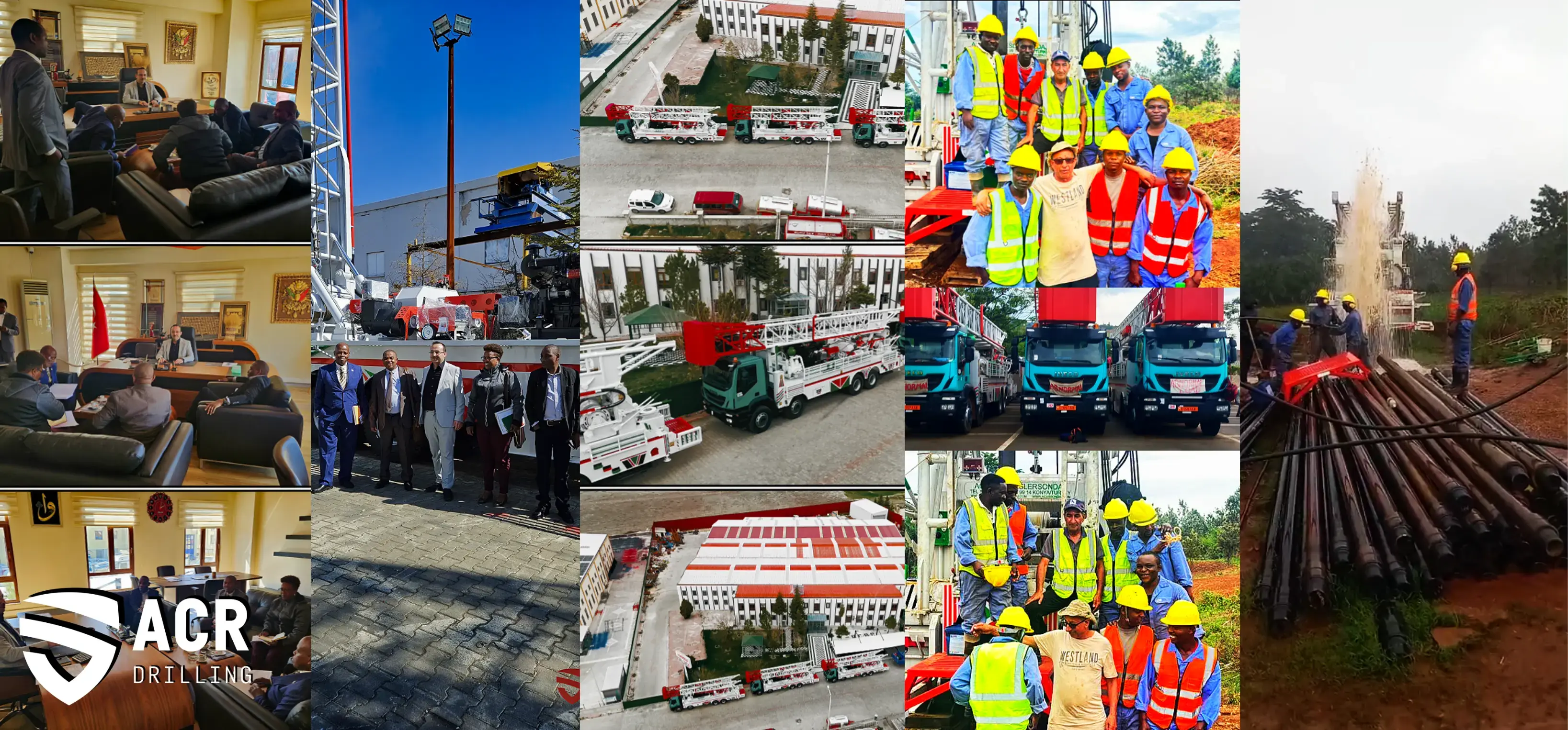 أي سي آر لعمليات الحفر: العلامة التجارية الرائدة عالمياً في حفر آبار المياه في أفريقيا